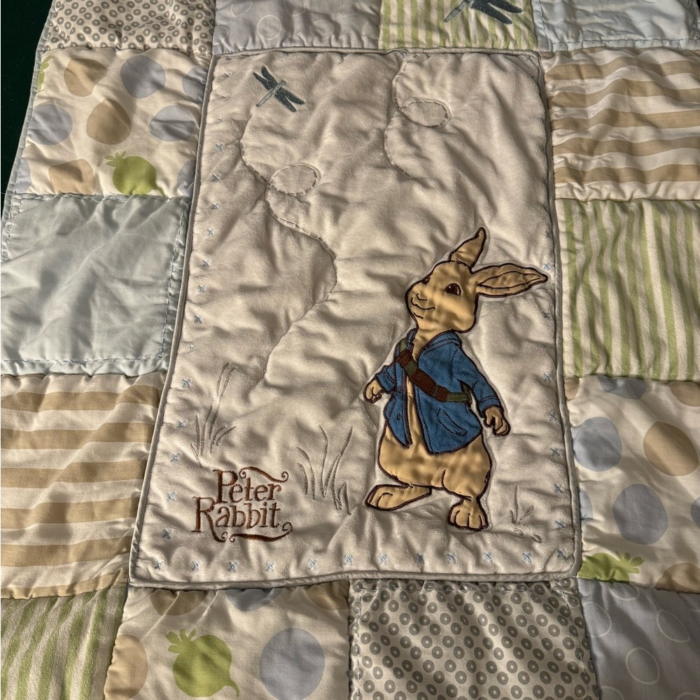 Peter Rabbit blanket